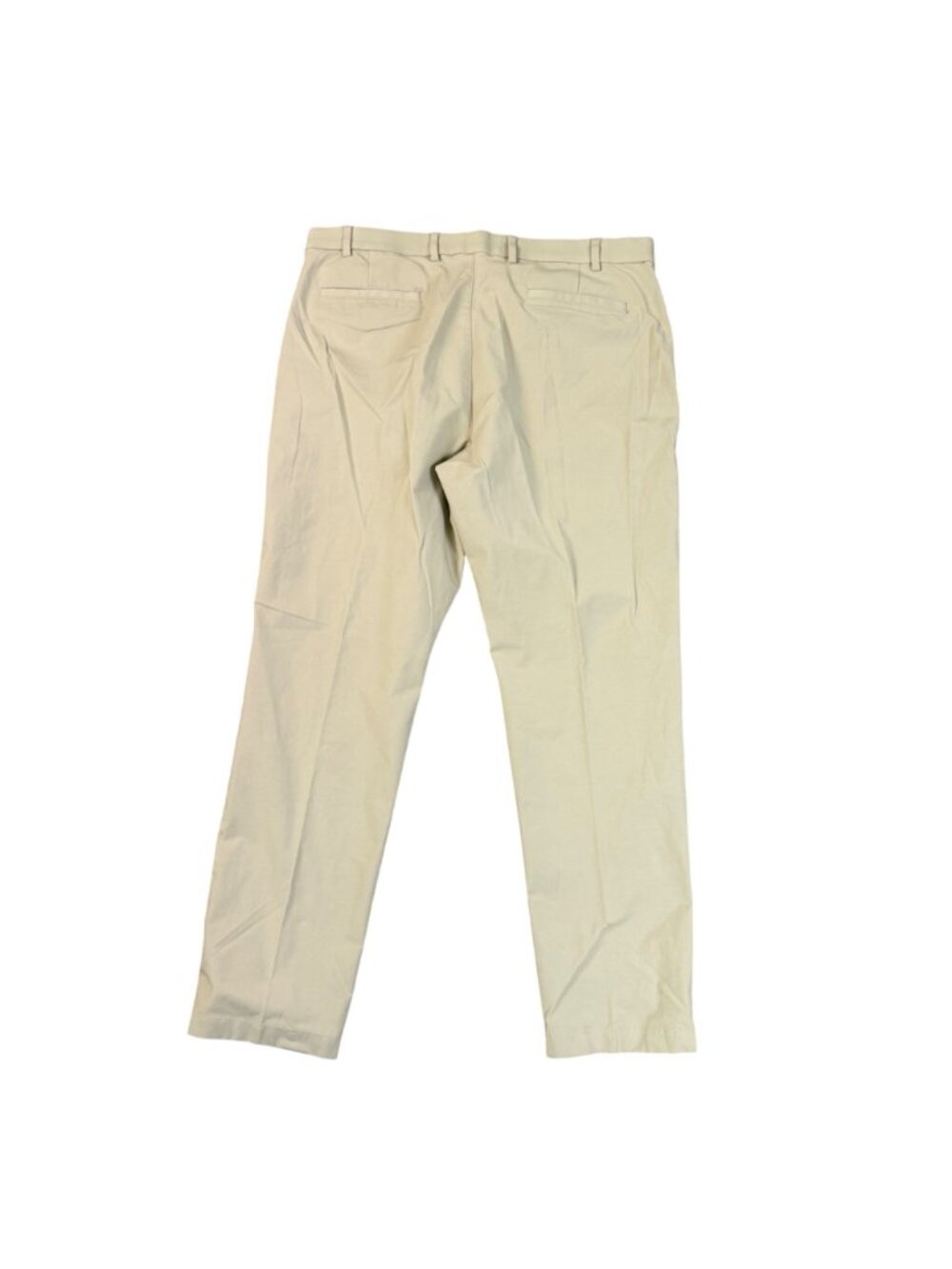 Michael Kors Mens Beige Cotton Blend Flat Front Chino Pants Slim Fit Size 38x32 - Picture 3 of 6